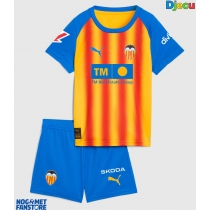 Valencia Rezervni Dres za djecu 2025-26 Kratak Rukav (+ Kratke hlače)